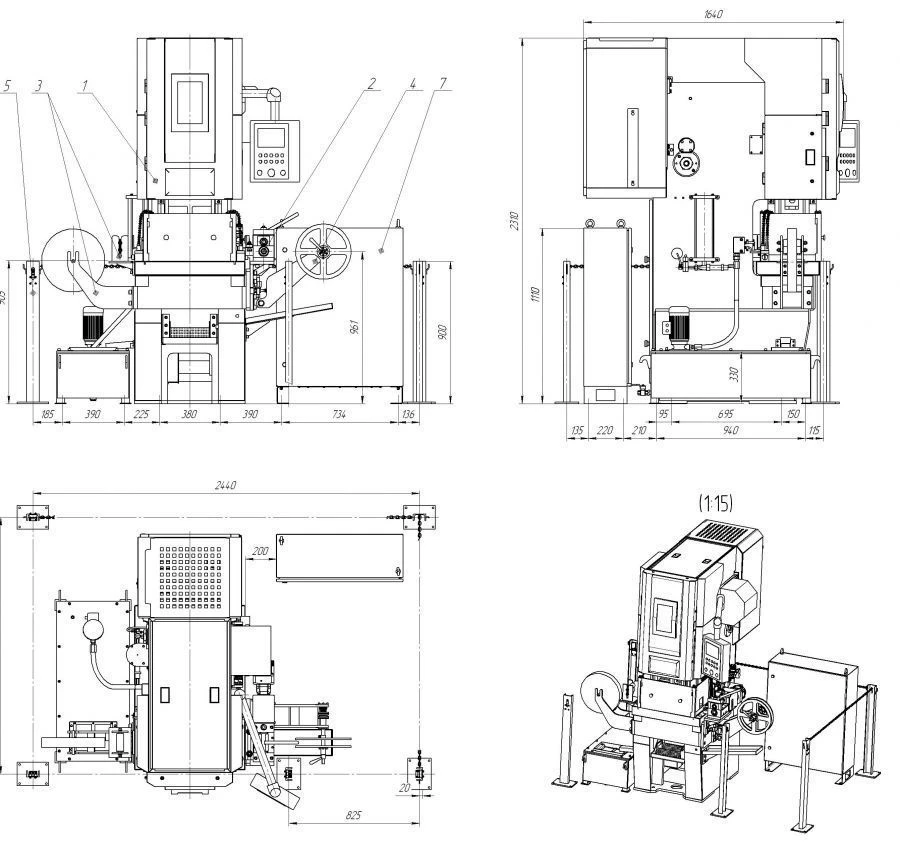 Automatic Stamping Complex AKKI 5523.01 for Roll Material