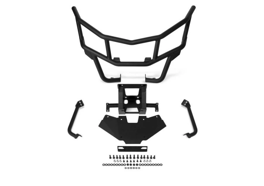 Front Metal Winch Bumper for SSV MAVERICK X3 with Mounting Kit