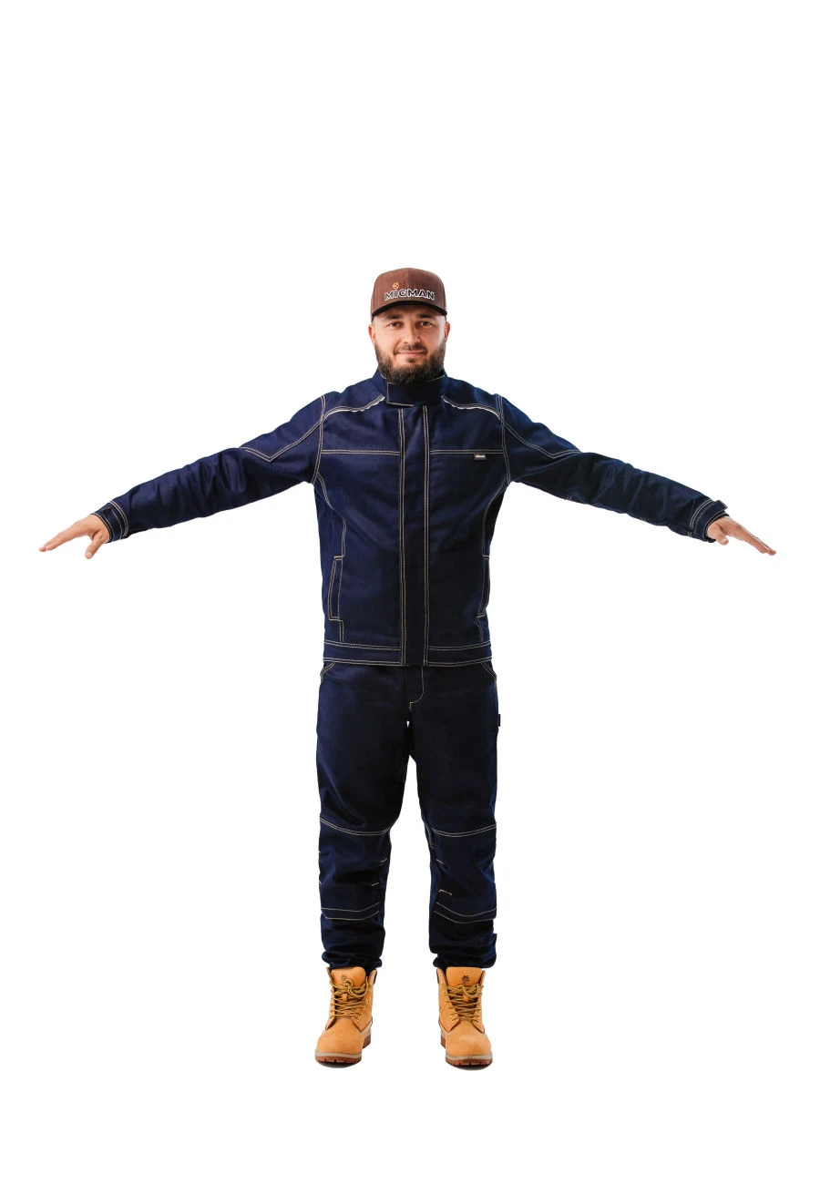 MIGMAN Welder Suit M-2 Blue
