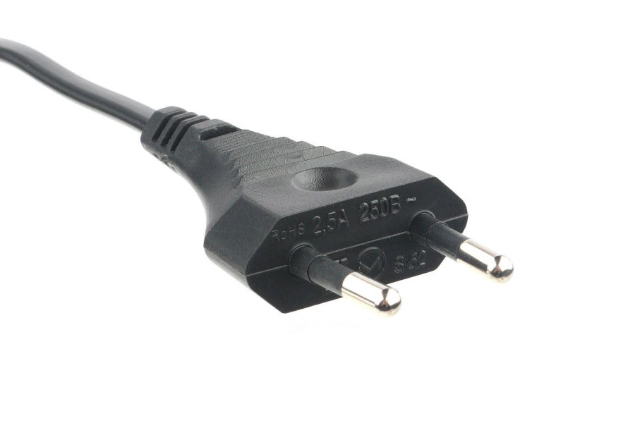Power supply cable reinforced by a plug ????-?? 2*0,75 S52
