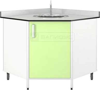 خزانة طبية زاوية مع حوض TMU-1K