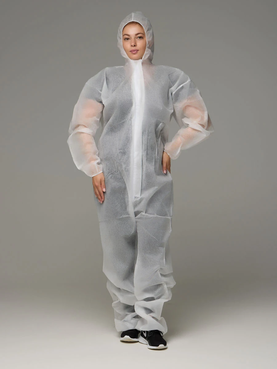 بدلة واقية غير معقمة للاستخدام مرة واحدة