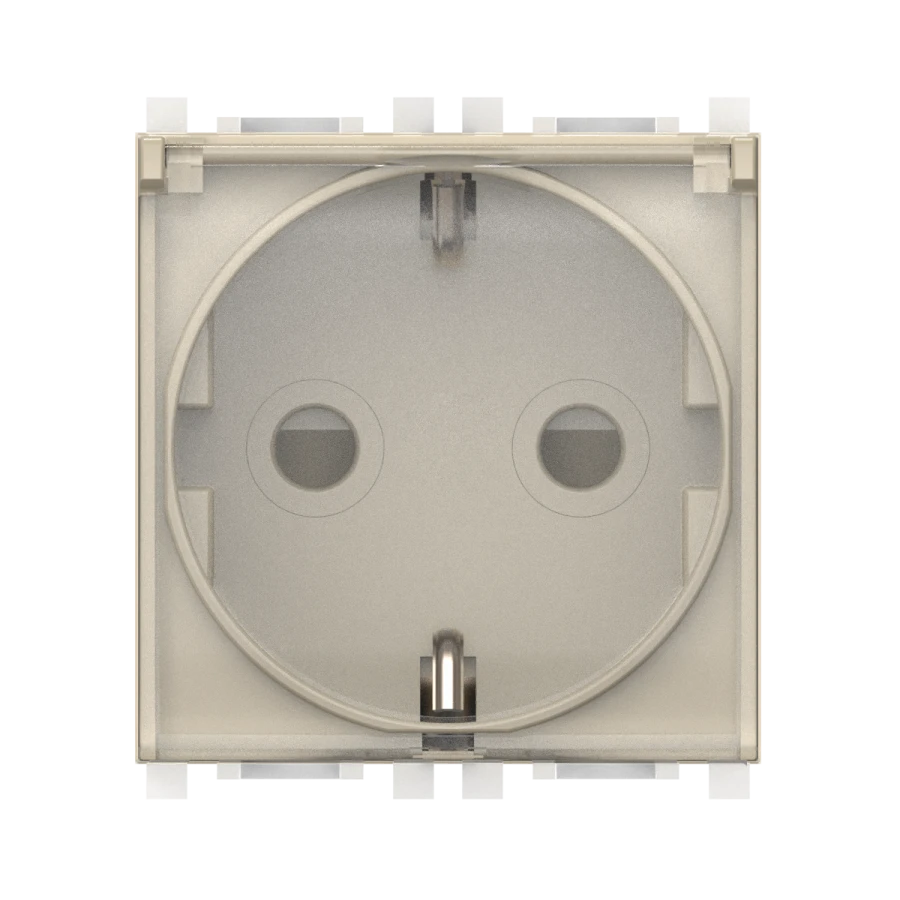 CADUCEUS ALING Experience Hidden Socket with Grounding, 16A, 2M