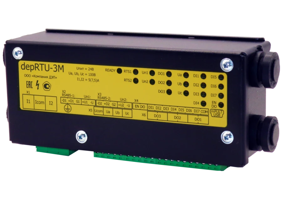 جهاز متعدد الوظائف لقياس التيار المتردد depRTU-3M