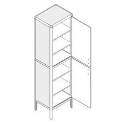 Material Storage Cabinet MA-16