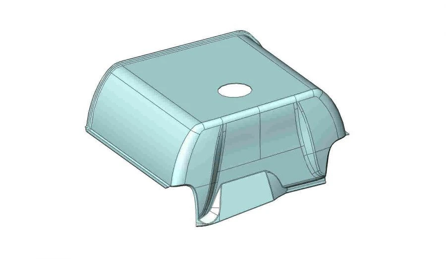 تغليف القوس الخلفي الأيسر 529222-5107055-77