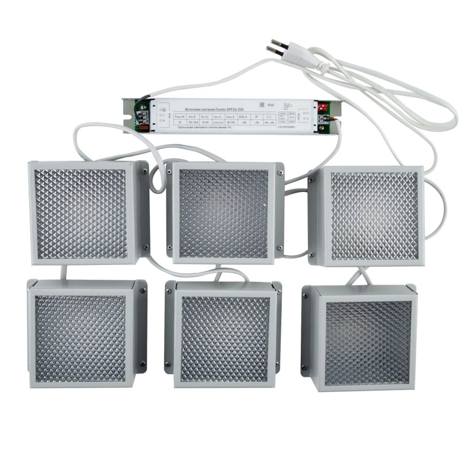 ULP-1010 Embedded LED Panels IP40 Grilyato Kit06
