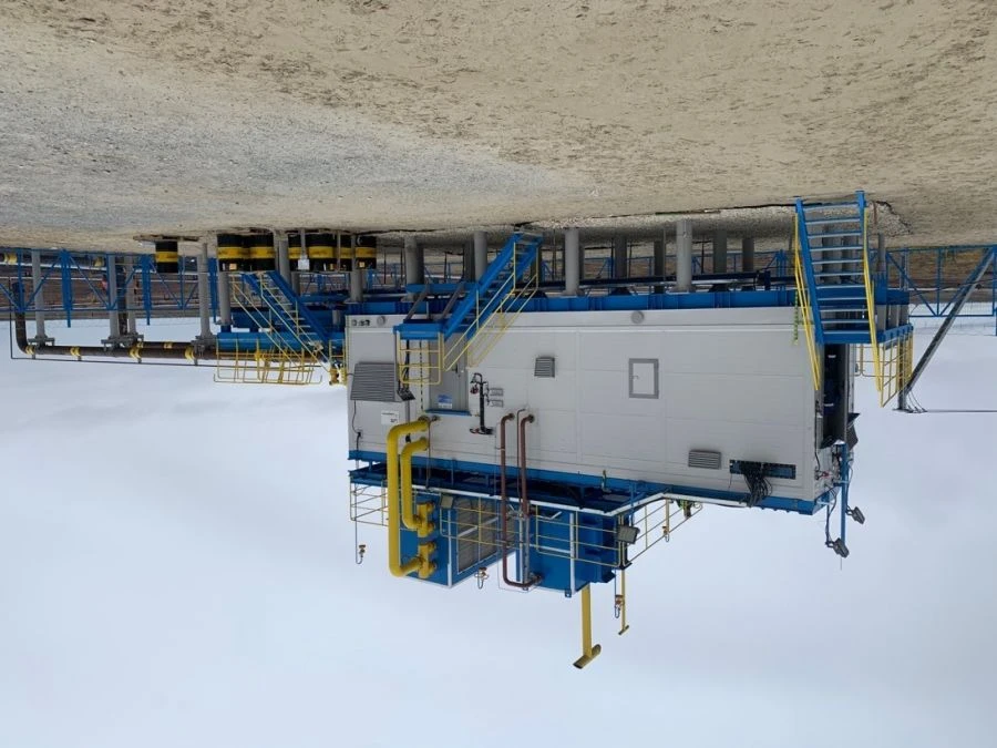 Modular Compressor Unit MKU TAKAT for Gas Extraction