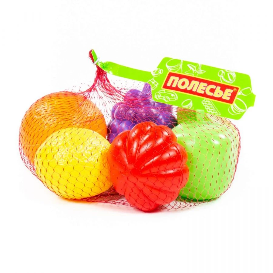 Toy Fruit and Vegetable Set #3 (6 pieces) - Model 46987