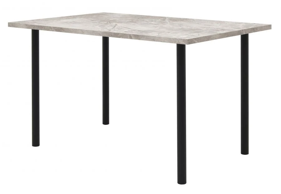 Rectangular Table with Metal Frame, Model ST6