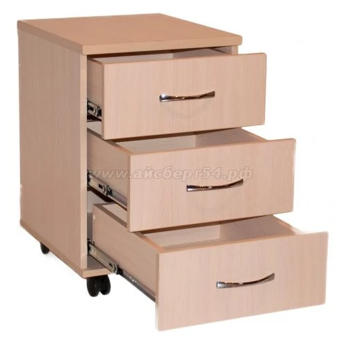 Mobile Rolling Cabinet with Adjustable Thickness Laminated Board