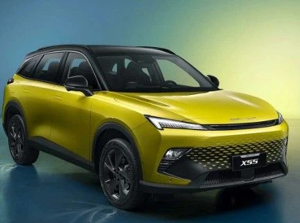 سيارة كروس أوفر BAIC X55 بمحرك 1.5 لتر، بنزين، دفع أمامي، DCT