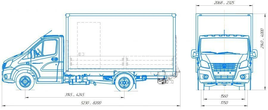 فورد شاحنة عامة بمحرك ديزل AM193 (وزن أقصى 3.5 طن)