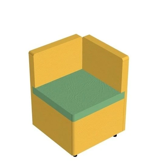 Corner Sofa "Malish" 400*400*600 mm for Kids MD-01U