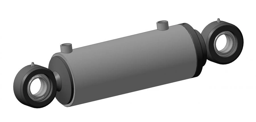 Hydraulic Cylinder EDCG 125.50x250KMD for Pushing and Pulling