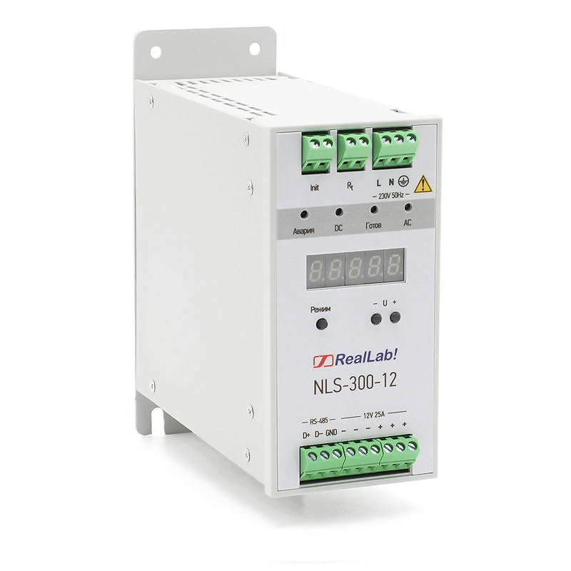 Intelligent Power Supply with RS-485 Interface NLS-300-12