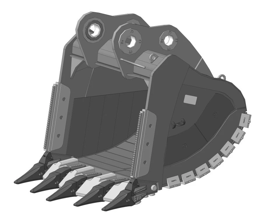 دلو صخري فائق التعزيز RD-271.31.XS252-V3-X-NF