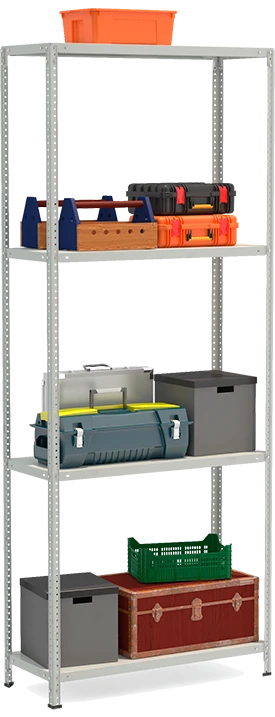 Reinforced Metal Shelf Rack STF Model 1044-2.5