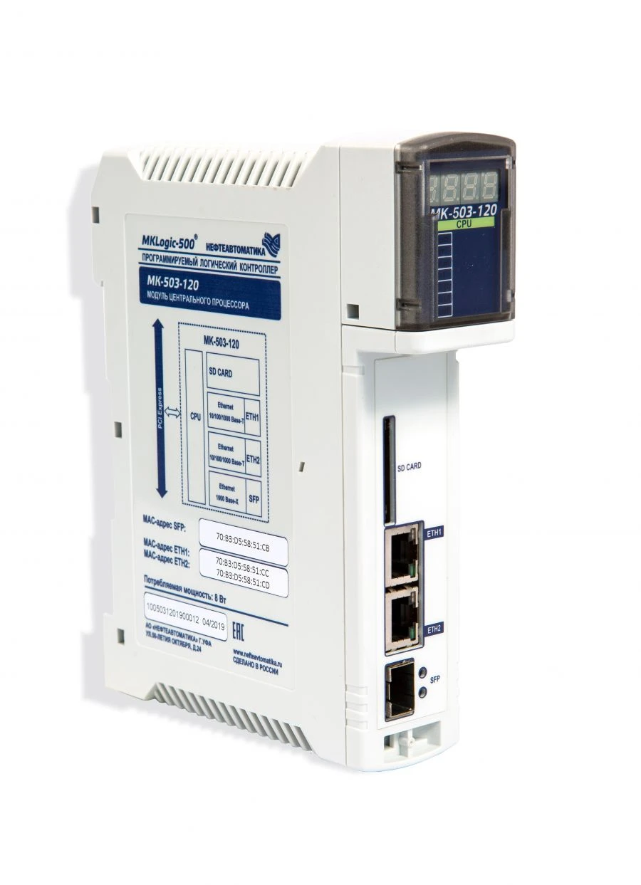 Programmable Logic Controller MKLogic-500® Model MK-503-120