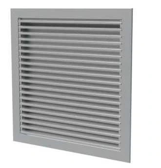 Unregulated Channel Grille, Aluminum Model - Kanal-RKA