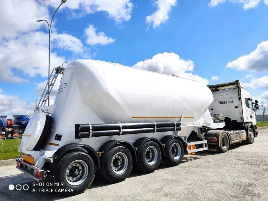 Specialized SF4U Type Semi-Trailer Tank for Bulk Transport