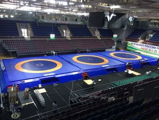 Wrestling Mat Platform for Competitions and Training