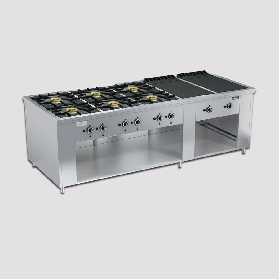 موقد غاز احترافي PRG-IIA-10-2 "ماكسي