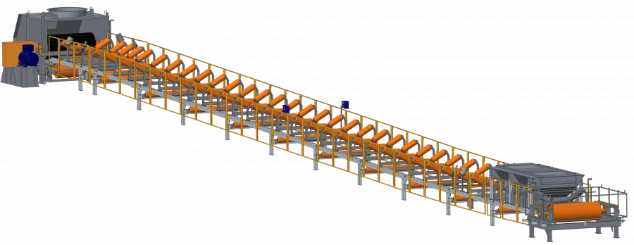 Stationary Belt Conveyor KLS (KLST) 2000