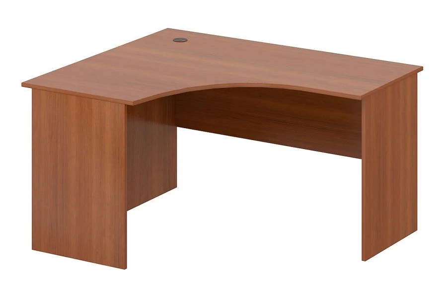 Ergonomic Wooden Office Desk