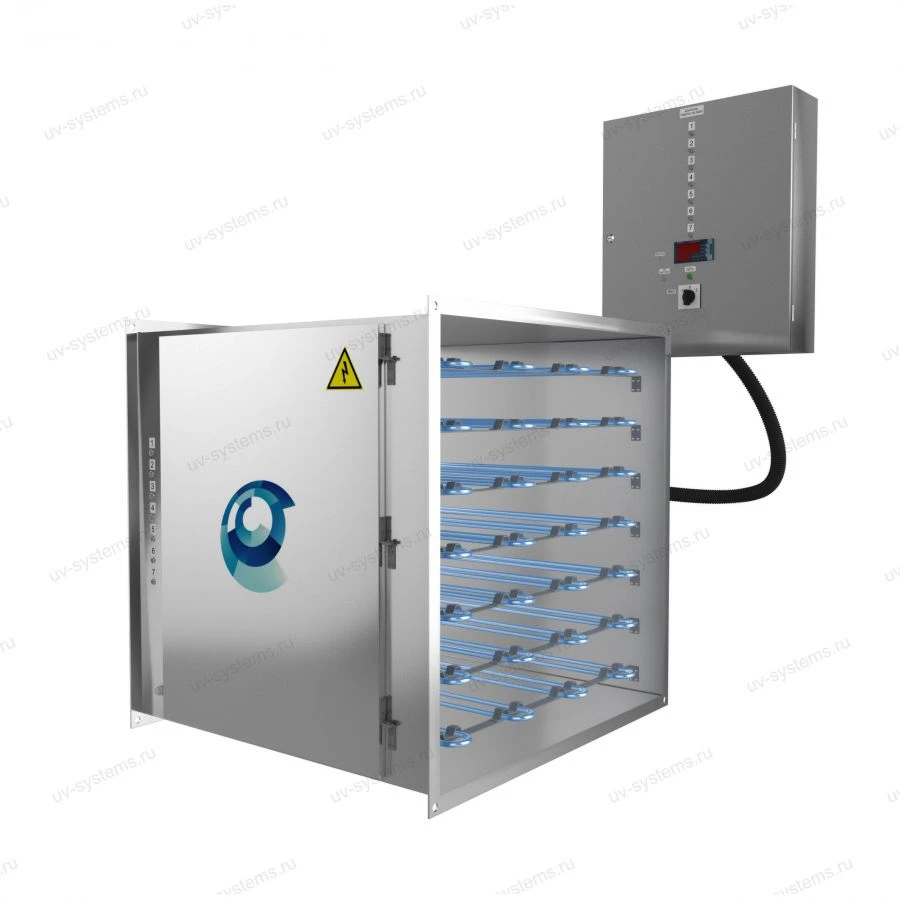 UV Air Disinfection Section ODV-V-7500 for Ventilation Systems