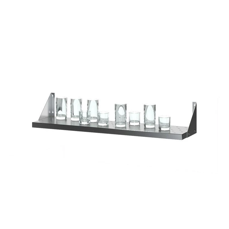 Perforated Stainless Steel Wall Shelf PNK-R