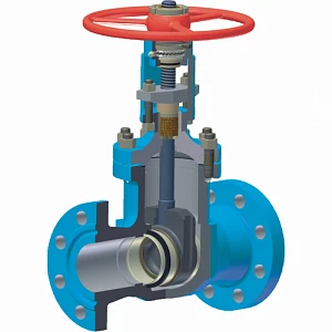 Wedge Valve for Flow Control in Pipelines