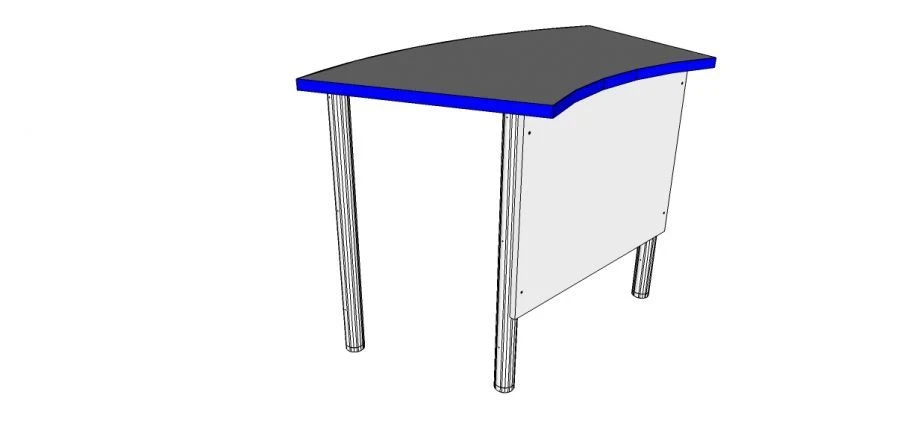 Metal Frame Desk for Office Work