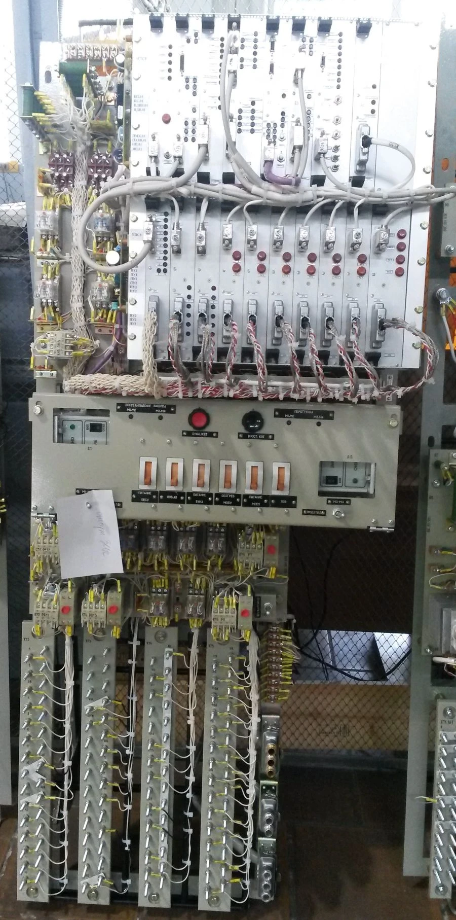 Control Panel P.02 U3 6BS.391.475 for Traction Equipment
