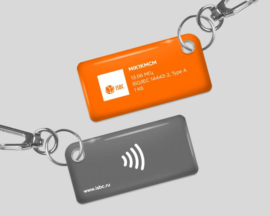ISBC® Keychain with Integrated MIK1KMCM Chip