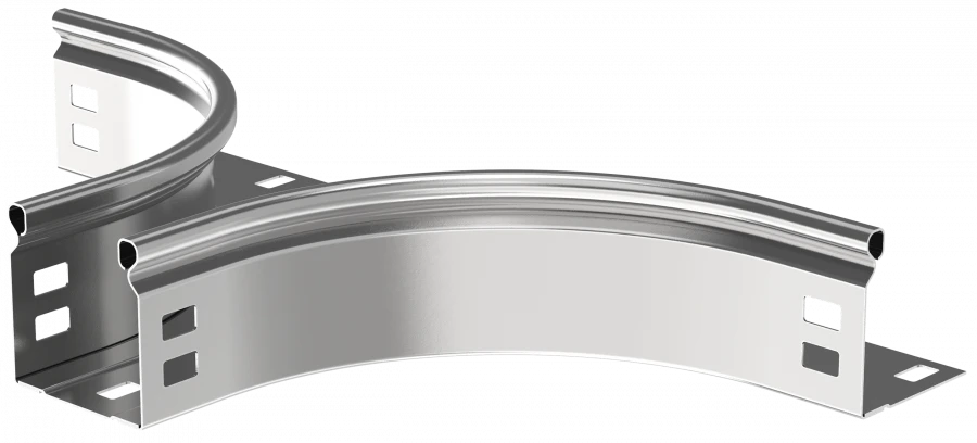 T-shaped smooth cable bend 50x50mm COT01-0-050-050 ESCA