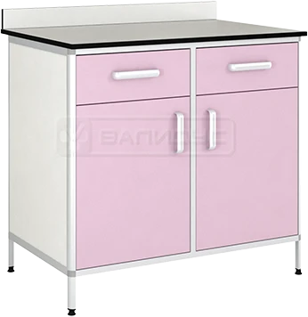 Stationary Cabinet TB-6KN with 2 Doors and 2 Drawers