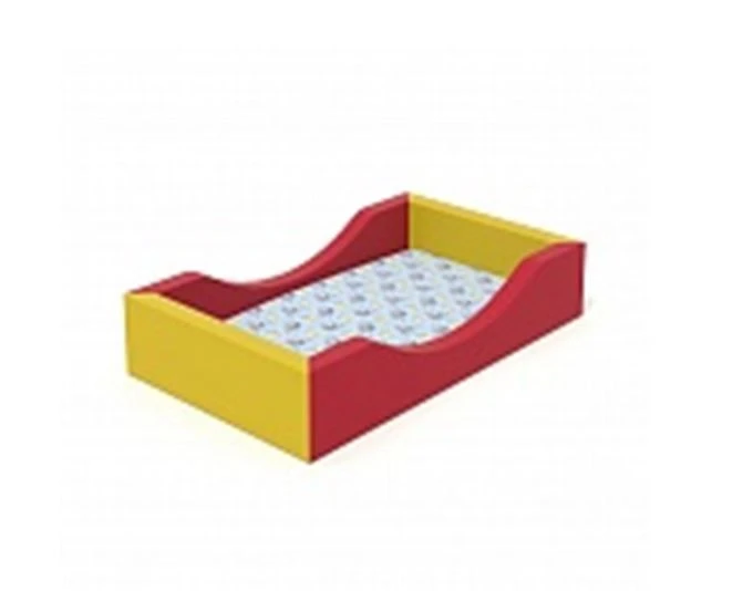 سرير ناعم مع رغوة عالية الكثافة وتنجيد من الفينيل