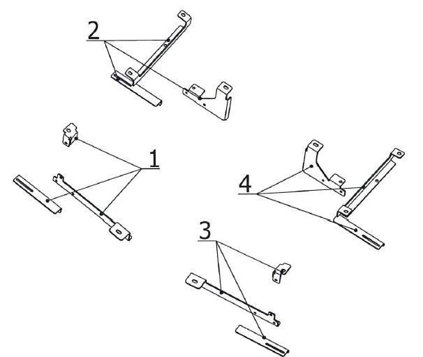 مجموعة تثبيت عتبات RIVAL لهونداي كريتا 2021+