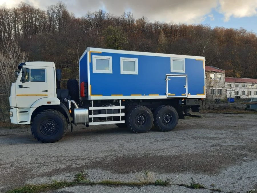 Mobile Electrical Engineering Laboratory LVI on KAMAZ Chassis