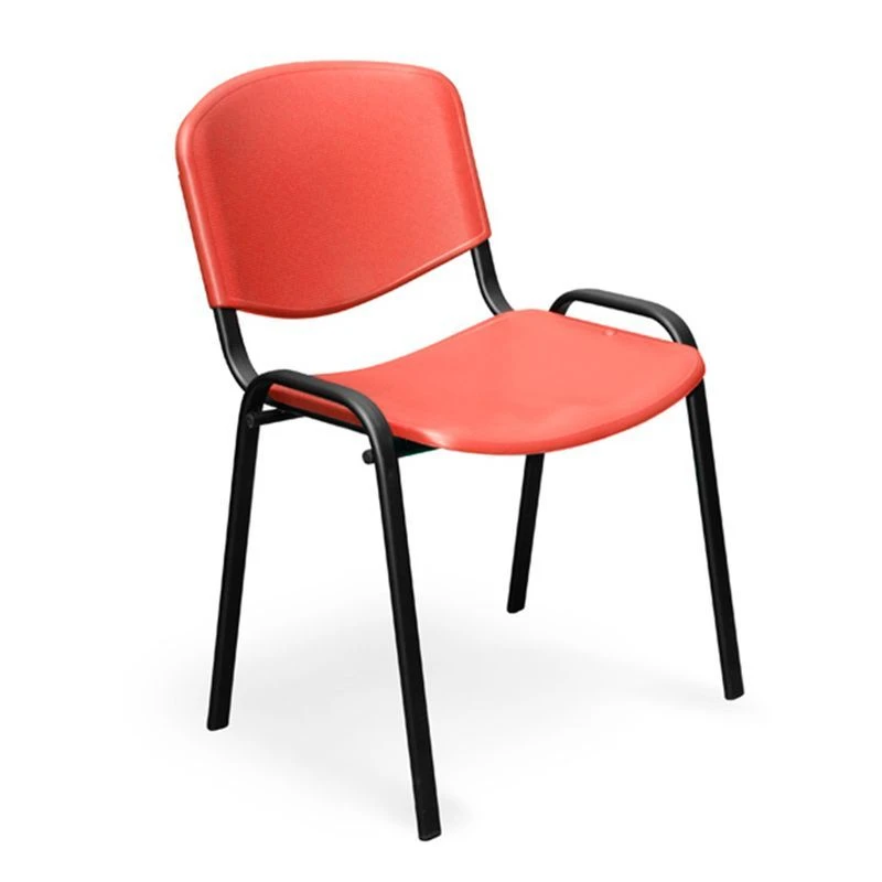 Plastic Seat and Back Metal Frame Chair