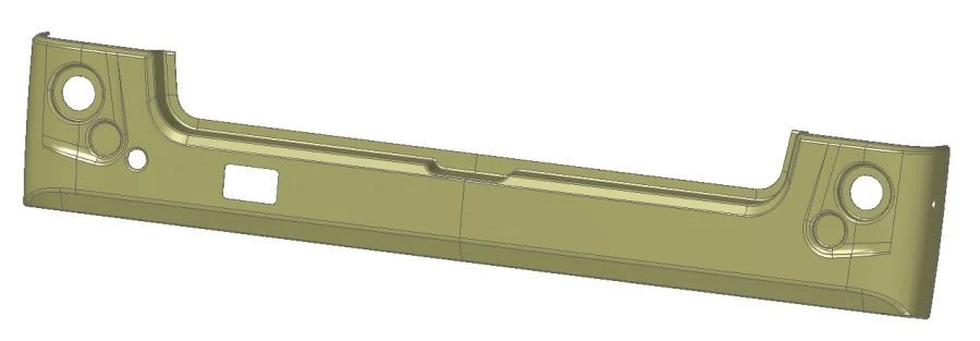 Rear Bumper Panel for LiAZ 429260 - 429260-2804015