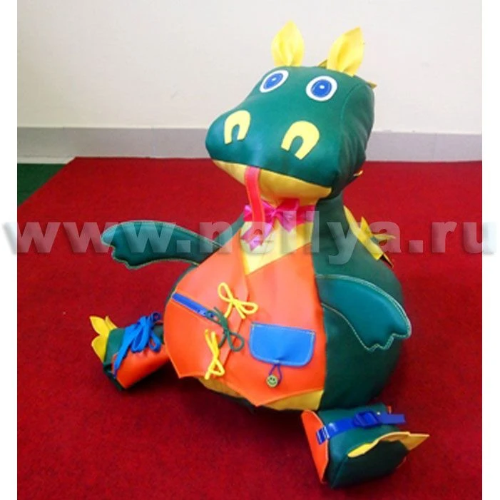 Educational Dragon Toy "Nellia" - 40 cm Tall