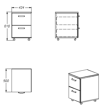 Document Storage Cabinet - Series 336
