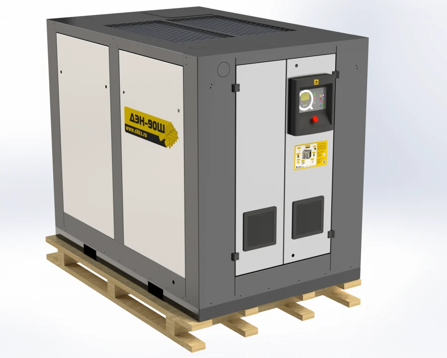 High-Efficiency Screw Compressor Unit DEN-90SH