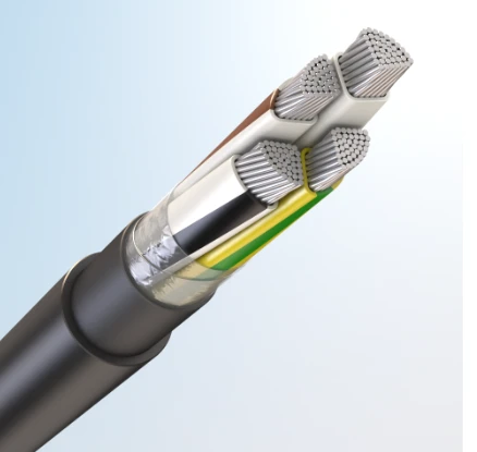 TOFLEX Power Cable 1kV Al Core, ARBvNg(A)-LS Model