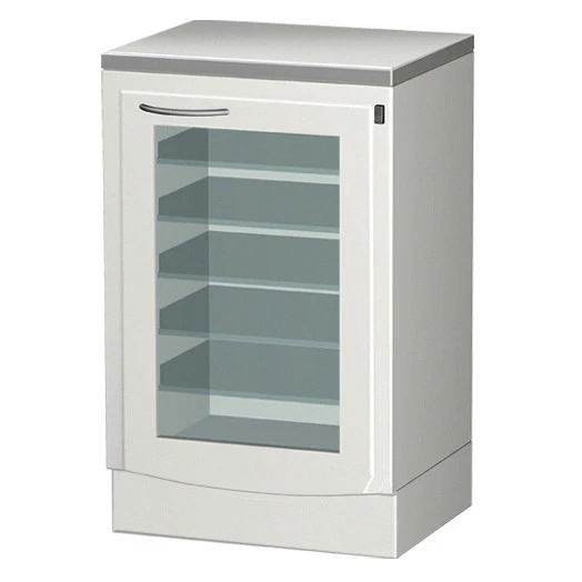 Medical Storage Table CE 110-2M with Eight Drawers and Bactericidal Lamp