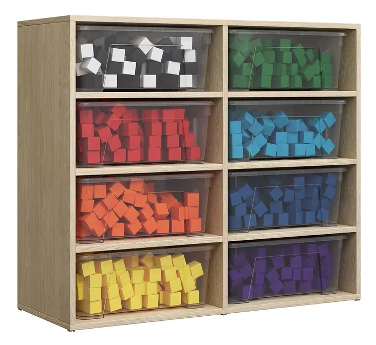 Decorative Building Blocks with Storage Shelf, Model OrSt