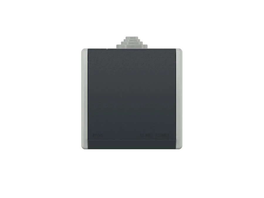 Three-Pole Open Installation Socket with Ceramic Base 16A, 440V - CADUCEUS ALING POWER Model 243