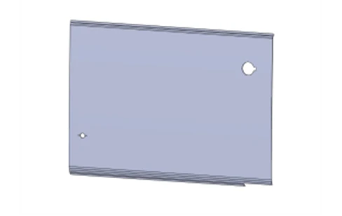 Medium Right Panel for Vehicle Body, Model 5299230-5402507-50/B